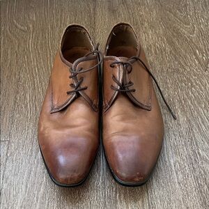 Aldo - Men's Brown Leather Dress Shoes